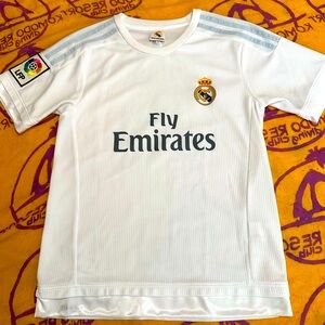 Youth Ronaldo White Soccer Jersey